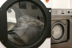 ... auch synthetische Betten werden bei uns professionell gewaschen